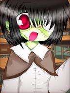 anime art drawing mari moe shitpost // 1536x2048 // 191KB