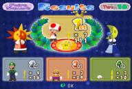 hotaru(luigi) humiliation kata(toad) mario_party netplay piper(boo) screenshot // 1693x1148 // 1.4MB