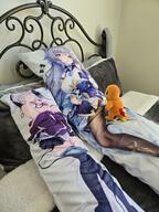 akai akai_bed akai_daki akai_plush blankets daki dakimakura pokemon // 1440x1920 // 334KB