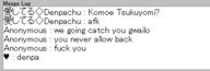 anonymous chatlog denpachu haato // 376x127 // 4.6KB